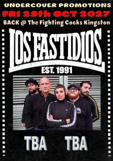 Los Fastidios and Special Guests Back in Kingston